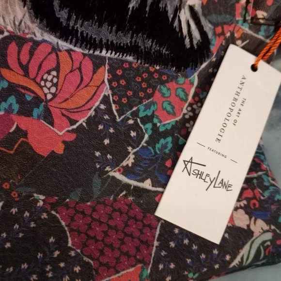 Anthropologie x Ashley Lane Fox Tote Leather NWT - Picture 5 of 8